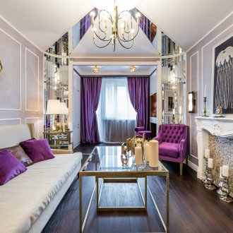 Завеси на райета в Прованс