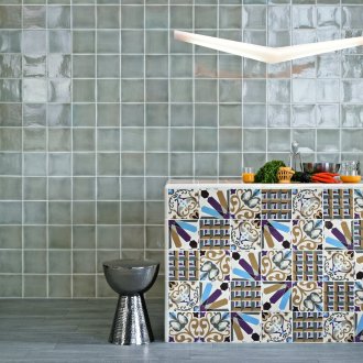 Marmor-Bartheke in der Küche