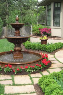 Цветно легло миксбордер