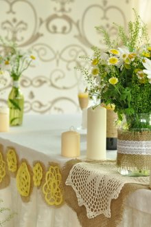 Украса за сватбена маса