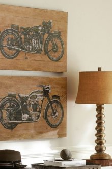 Дървен панел