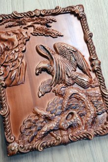 Дървен панел