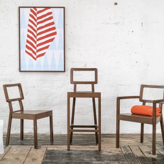 Кухня-хол с камина в модерен стил