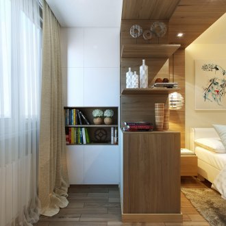 Светещи тапети в спалнята