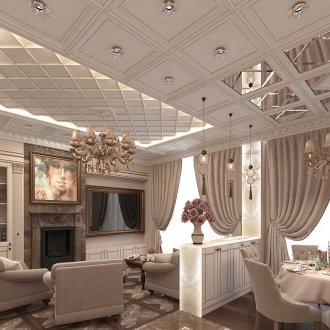 Неокласически подов смесител