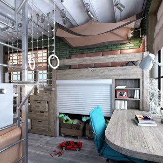 Стоманена островна качулка