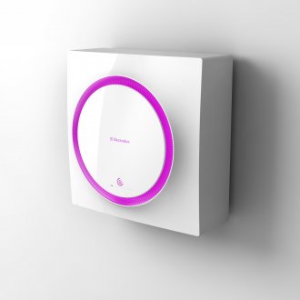 Mesin basuh dinding dipasang