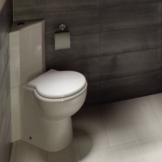 Barrel toilet paper holder