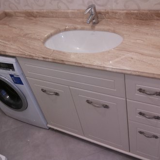 Кръгла интегрирана вана