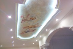 Painting on the ceiling