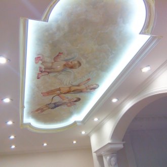 Боядисване на тавана