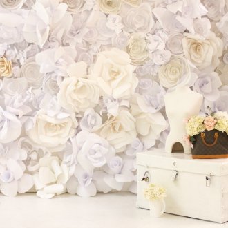 Декупаж рамки рози