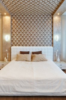 Останките от тапети в интериора