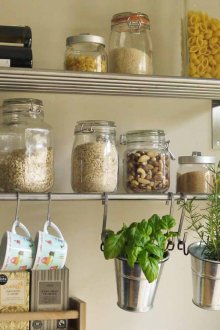 Килим от шнура в кухнята