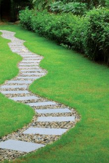 Път с каучукови плочки