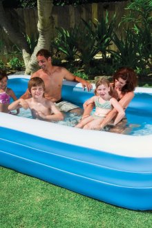 Правоъгълен надуваем басейн