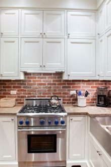 Тухлена престилка в кухнята