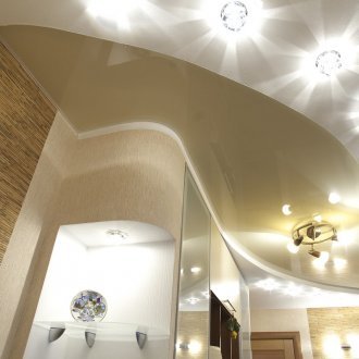 Прожектори на таван от гипсокартон