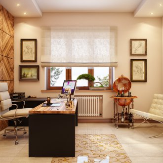 Фурнирована светла дъбова врата