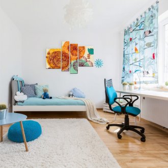 Модулна картина в детската стая