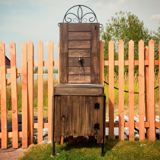 Умивалник Moidodyr с кован декор