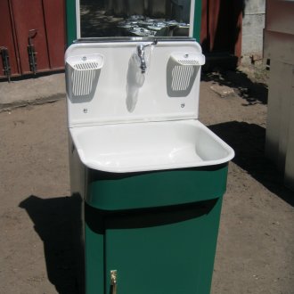 Умивалник Moidodyr със сапунени съдове