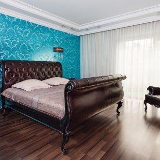 Тапети от копринен екран в класически интериор