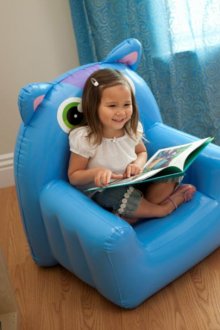 Детски надуваем стол