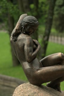 Градинска скулптура в бронз