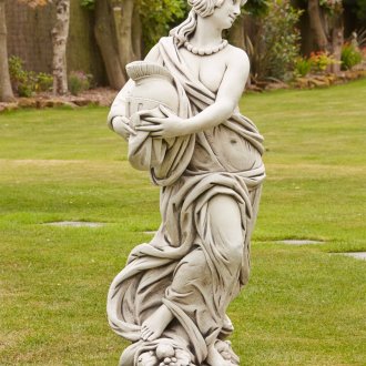 Мазилка скулптура в градината