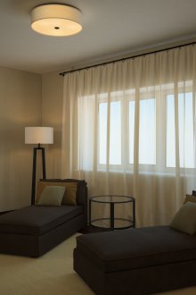 Люляк текстил в спалнята