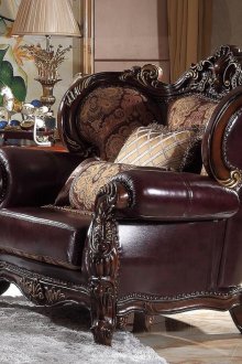 Кожен стол с трон