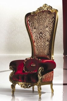 Шарен стол с тронове