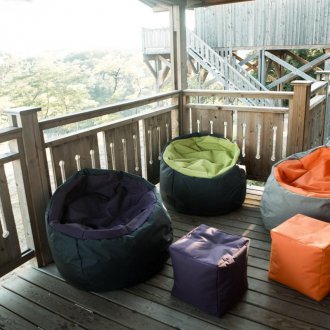 Бамбукови завеси на верандата