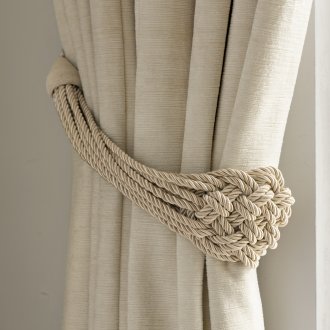 Rope grips for curtains