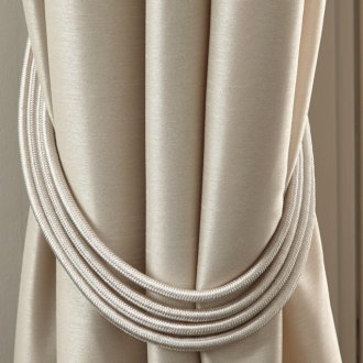 Curtains with cord