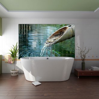 Dulang pancuran seramik