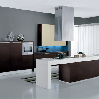 Високотехнологична островна качулка