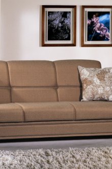 Кафяв диван телескоп