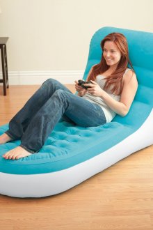 Надуваем диван стол