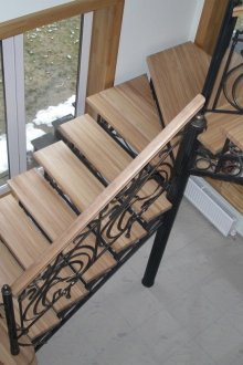 Стълбище от ковано желязо
