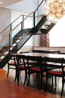 Камина с лаконичен дизайн