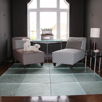 Стъклени панели на пода