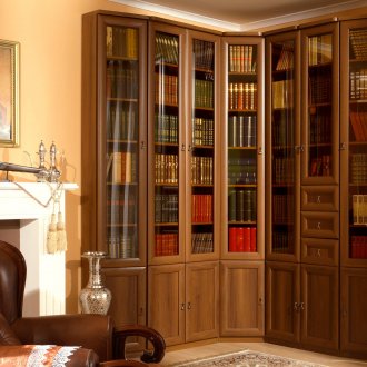 Ъглов шкаф за шкафове