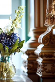 Тониран паркет в хола