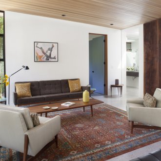 레트로 등나무 소파