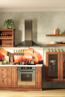 Комплект от масивна бреза