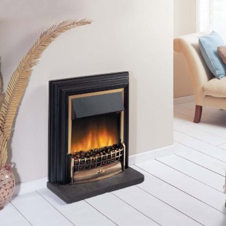 전기 야외 벽난로