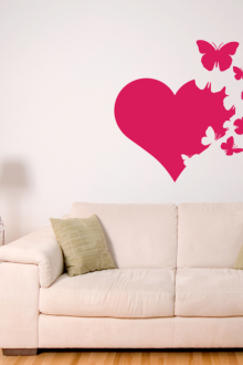 Рисуване на стената в интериора на хола