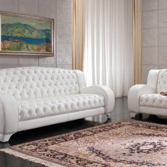 Класически кожен диван